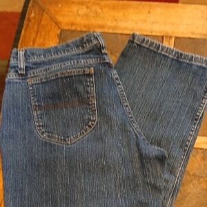 Riders by Lee Womens Straight Blue Jeans